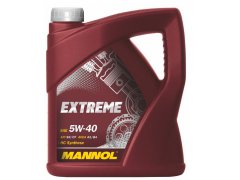 Motorový olej 5W-40 Mannol Extreme - 4 L Motorové oleje - Motorové oleje pro osobní automobily - Oleje 5W-40