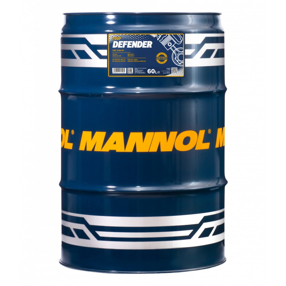 Mannol Defender 10W-40 7507 - 60l - 