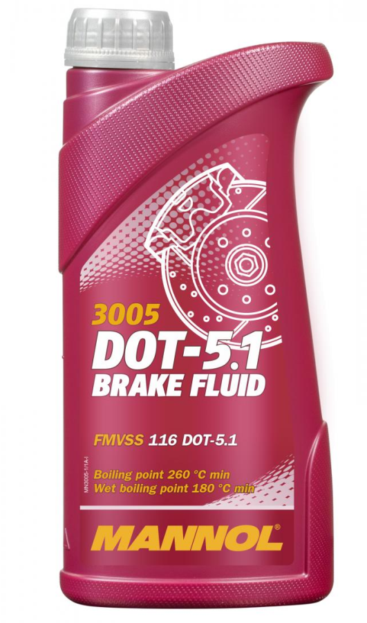 Brzdová kapalina Mannol Brake Fluid DOT 5.1 - 1 L