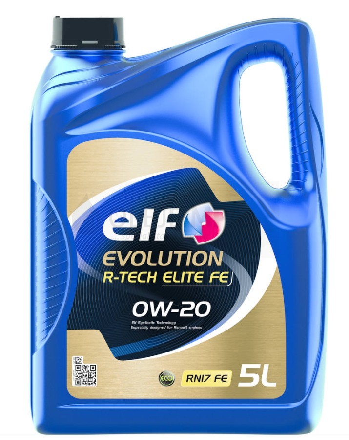Motorový olej 0W-20 Elf Evolution R-TECH ELITE FE - 5 L