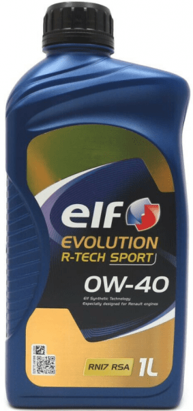 Motorový olej 0W-40 Elf Evolution R-TECH Sport - 1 L