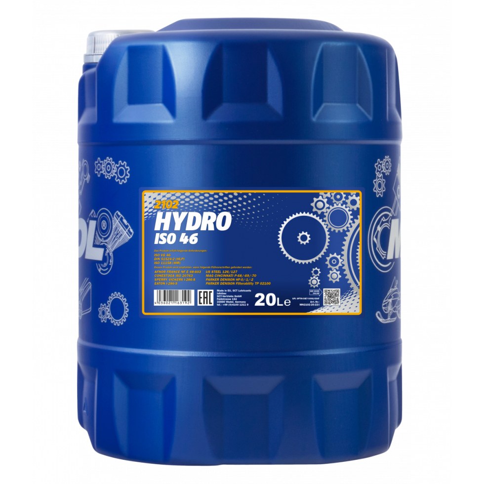 Mannol Hydro ISO 46 2102 - 20l - 