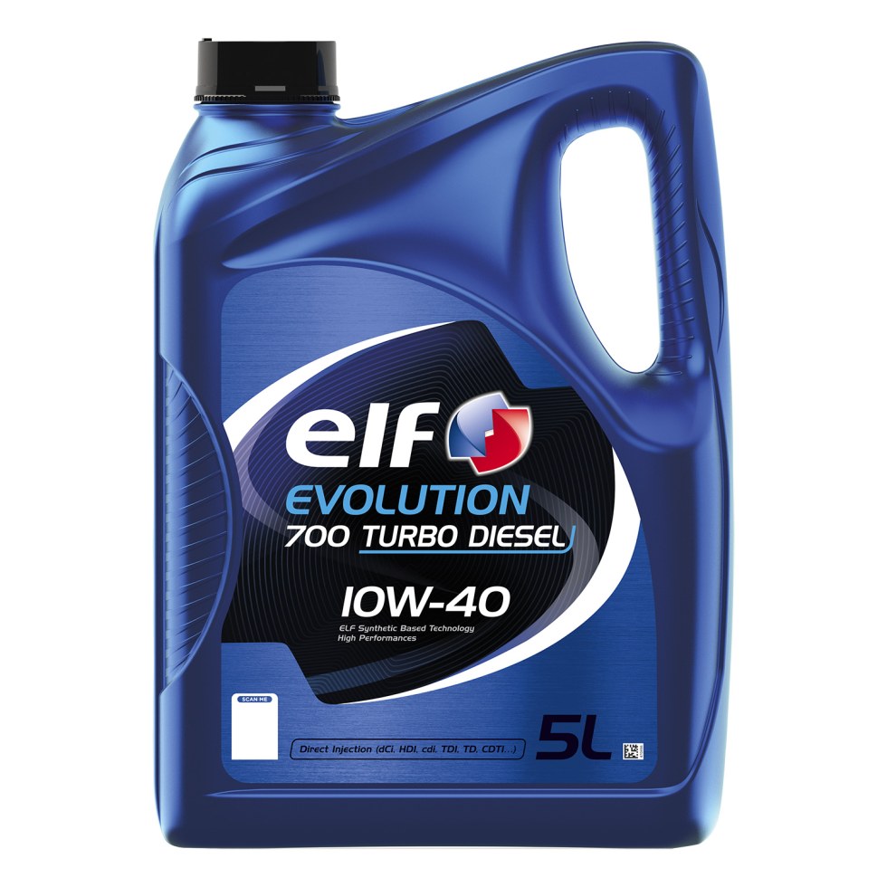 Elf Evolution 700 TURBO DIESEL 10W-40 - 5l - 