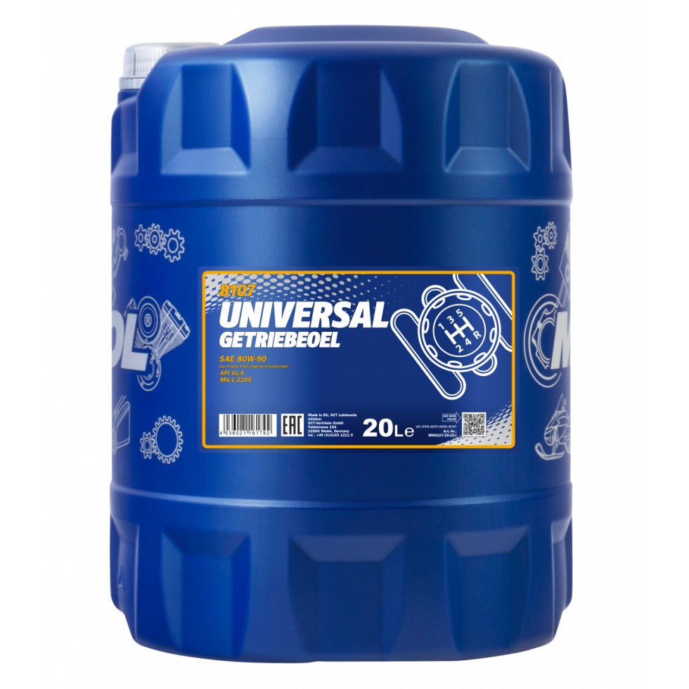Mannol Universal 80W-90 GL-4 8107 - 20l - 