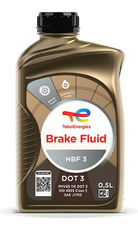 Brzdová kapalina Total HBF 3 - 0,5 L