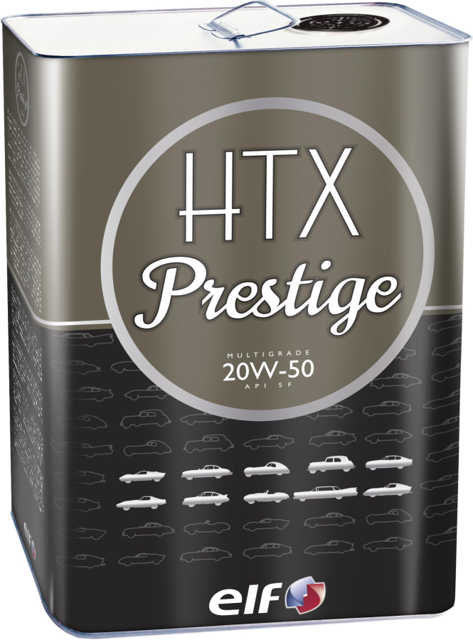 Veteránský olej 20W-50 Elf HTX Prestige - 5 L