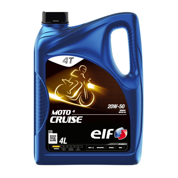 ELF Moto 4 Cruise 20W-50 - 4l - 