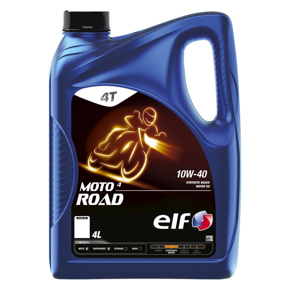 Elf Moto 4 Road 10W-40 - 4l - 