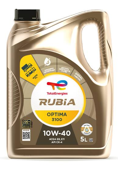 Motorový olej 10W-40 Total RUBIA OPTIMA 3100 - 5 L - 10W-40