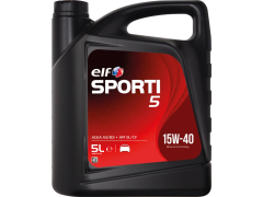 Motorový olej ELF Sporti 5 15W-40 - 5 L Motorové oleje - Motorové oleje pro osobní automobily - 10W-40