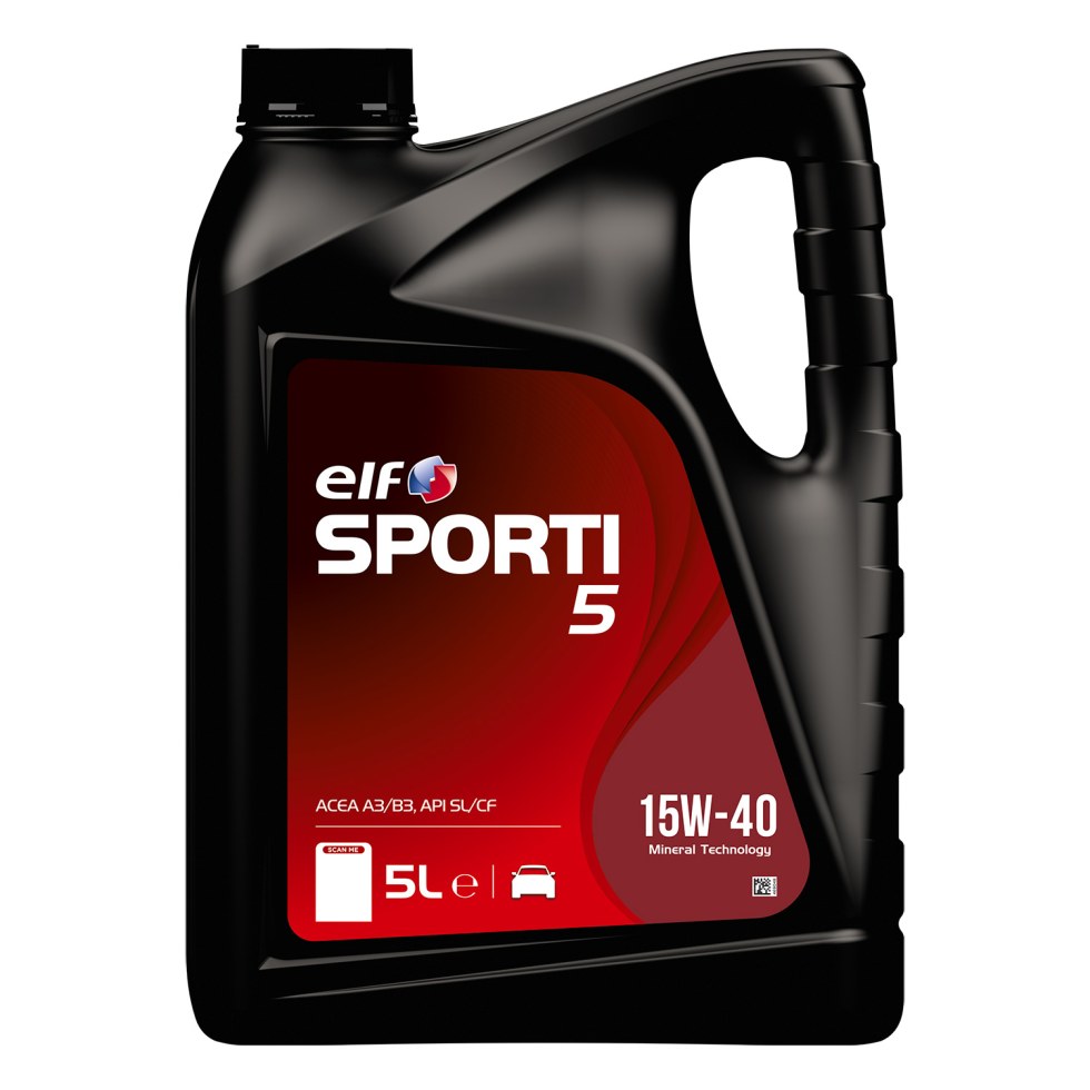 Elf Sporti 5 15W-40 - 5l - 