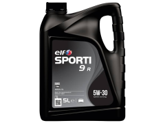 Motorový olej ELF Sporti 9 R 5W-30 - 5 L Motorové oleje - Motorové oleje pro osobní automobily - 5W-30