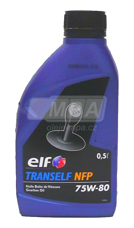 Převodový olej 75W-80 Elf Tranself NFP - 0,5 L