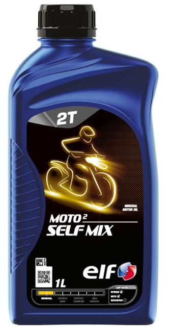 Motocyklový olej Elf Moto 2 SELF MIX - 1 L - Motorové oleje pro 2-taktní motocykly