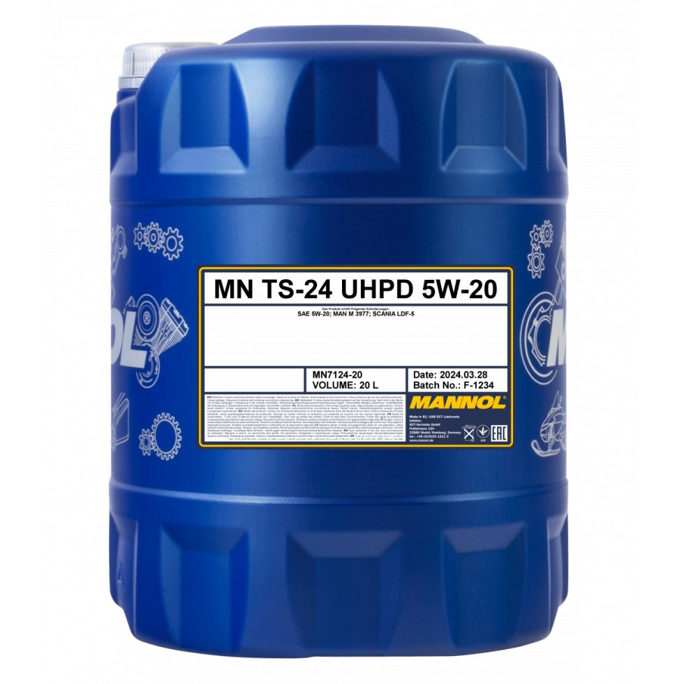 Mannol TS-24 UHPD 5W-20 7124 - 20l - 