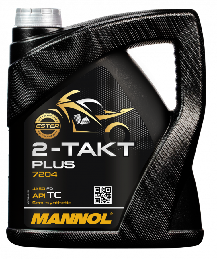 Motorový olej Mannol 2-Takt Plus - 4 L