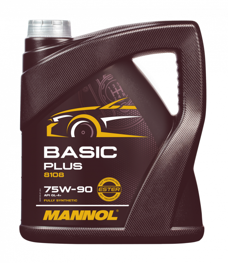 Převodový olej 75W-90 Mannol Basic Plus GL-4+ - 4L - 75W-90