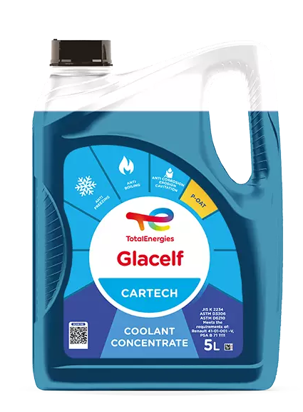 Total Glacelf Cartech - 5L - Chladící kapaliny - antifreeze