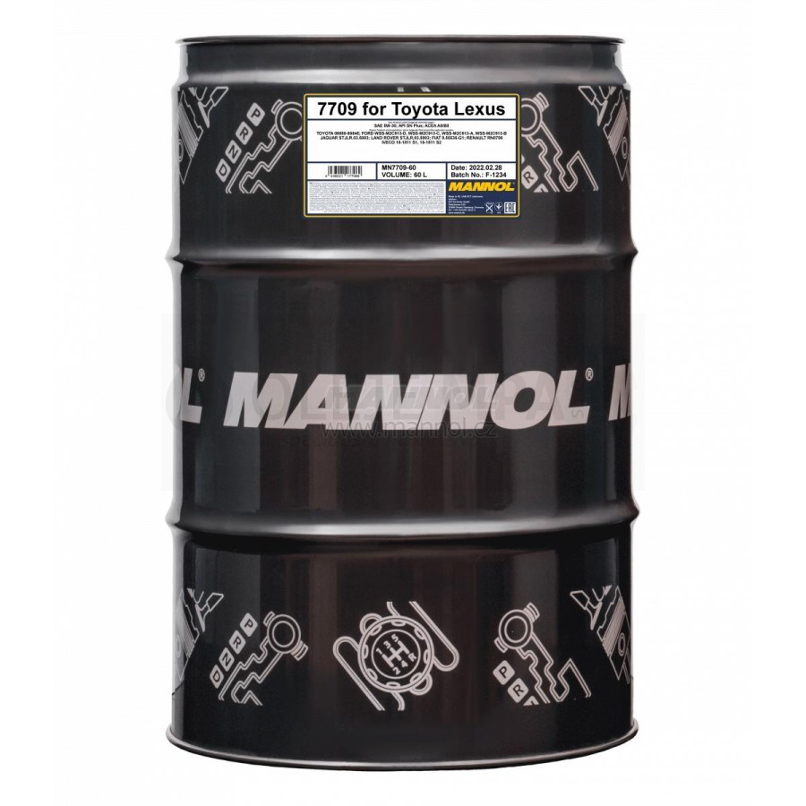 Motorový olej 5W-30 Mannol 7709 Toyota Lexus - 60L - 5W-30