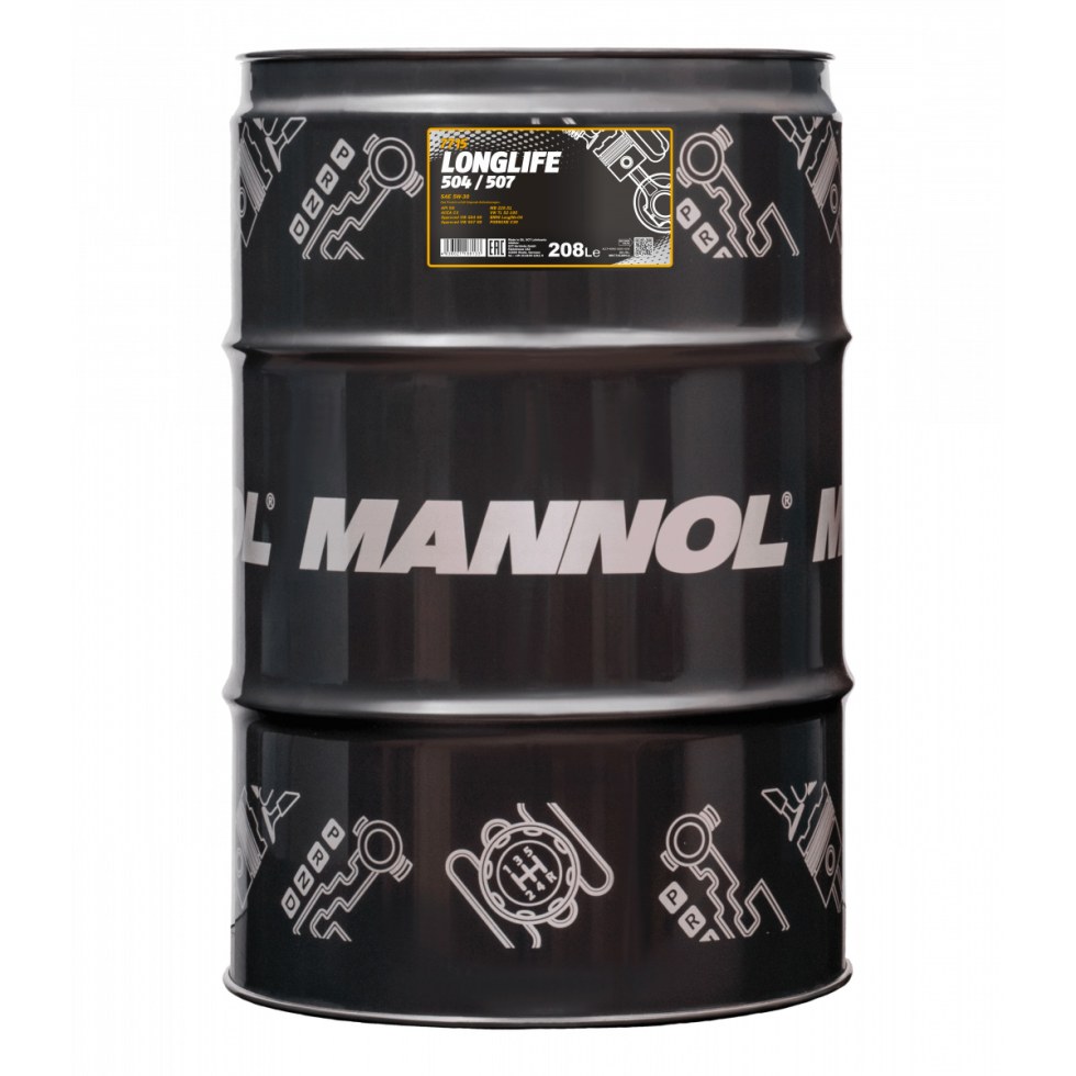 Mannol Longlife 504/507 5W-30 7715 - 208l - 