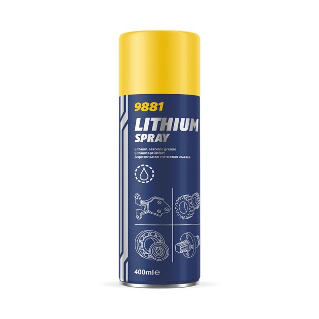 Mannol Lithium spray 9881 - 0,4l