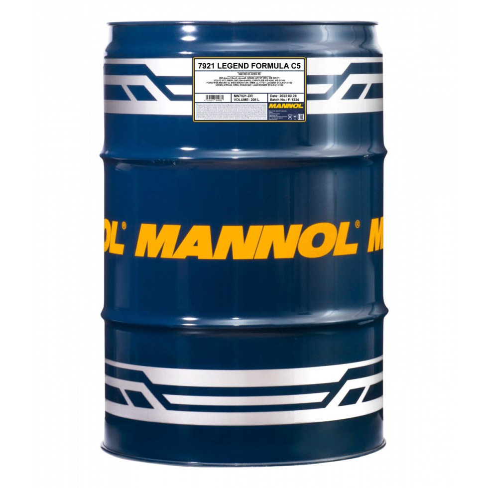 Mannol Legend Formula C5 0W-20 7921 - 208l - 
