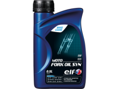 Tlumičový olej SAE 5W Elf Moto Fork Oil SYN - 0,5 L