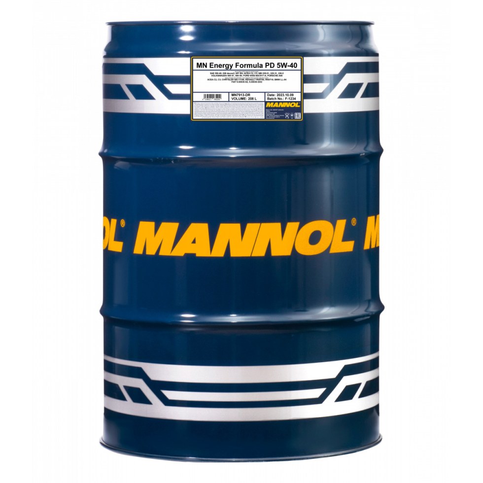Mannol Energy Formula PD 5W-40 7913 - 208l - 