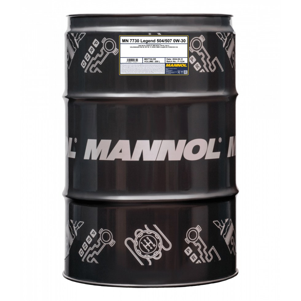 Mannol Legend 504/507 0W-30 7730 - 208l - 