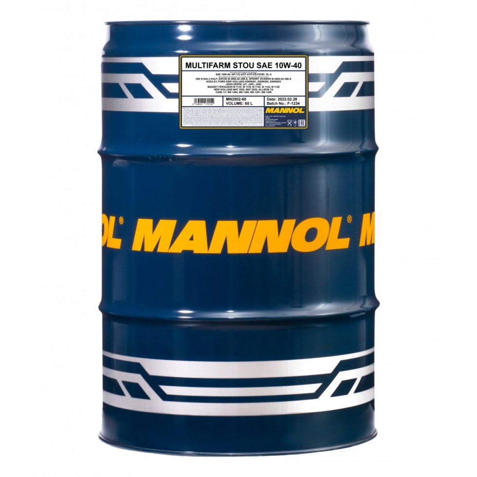 Mannol Multifarm STOU 10W-40 2502 - 60l - 