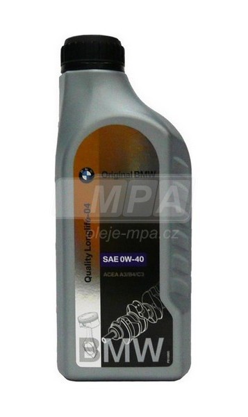 Olej 0W-40 BMW Quality Longlife-04 - 1l