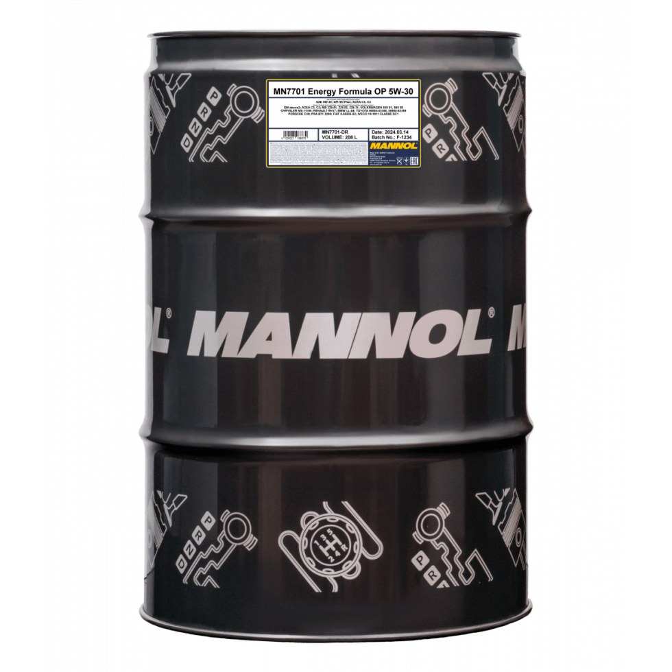 Mannol Energy Formula OP 5W-30 7701 - 208l - 