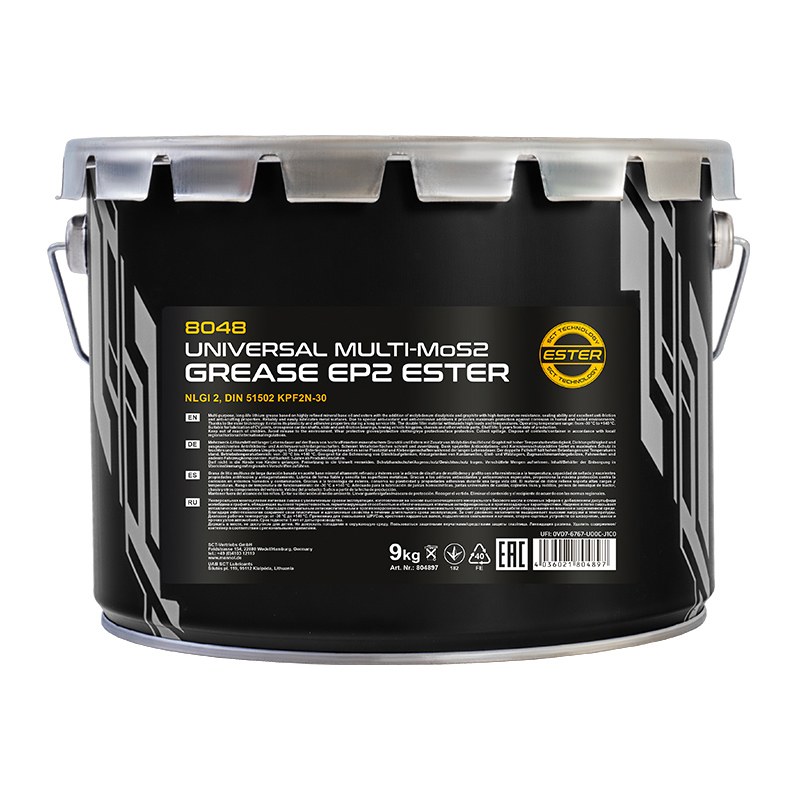 Mannol EP-2 Multi-MoS2 Ester 8048 - 9kg - 