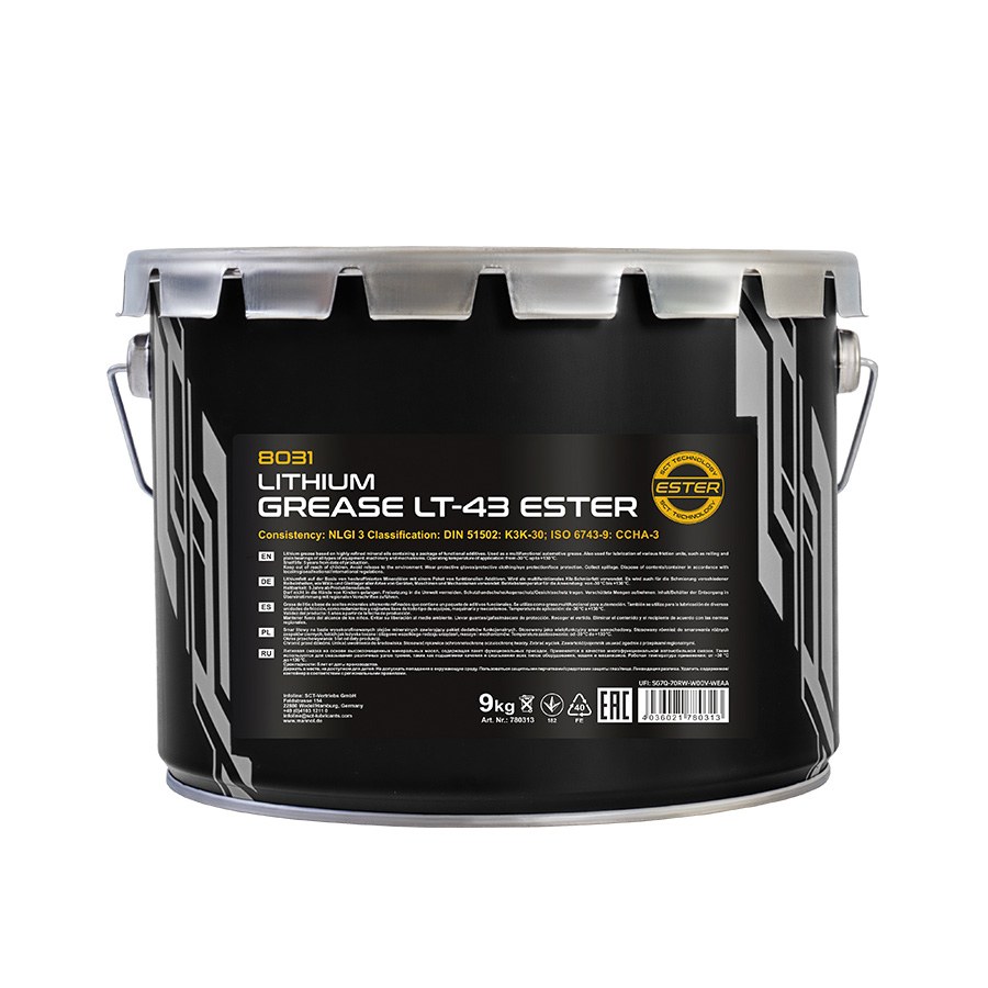 Mannol LT-43 Ester Lithium Grease 8031 - 9kg