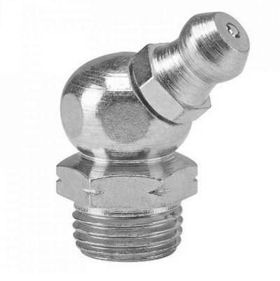 Úhlová kulová mazací hlavice 45°- M10x1 - 