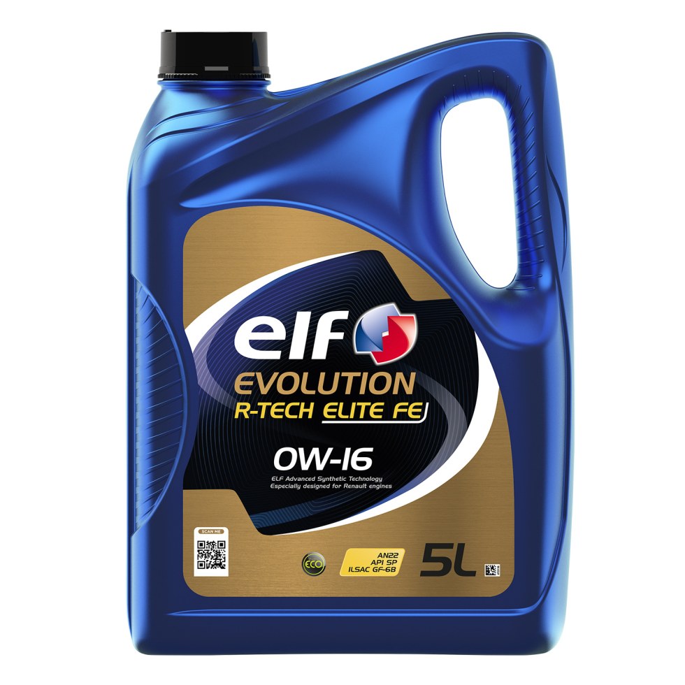 Elf Evolution R-TECH ELITE FE 0W-16 - 5l - 