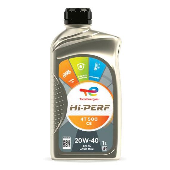 Total HI-PERF 4T 500 CE 20W-40 - 1l - 