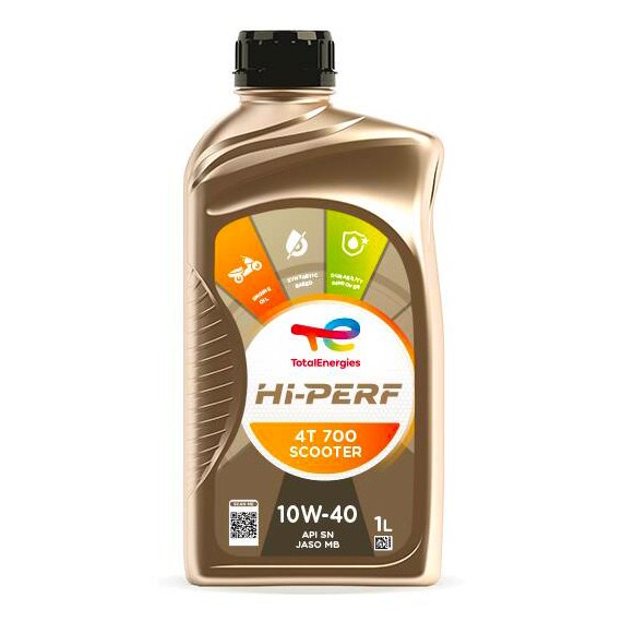 Total HI-PERF 4T 700 Scooter 10W-40 - 1l - 