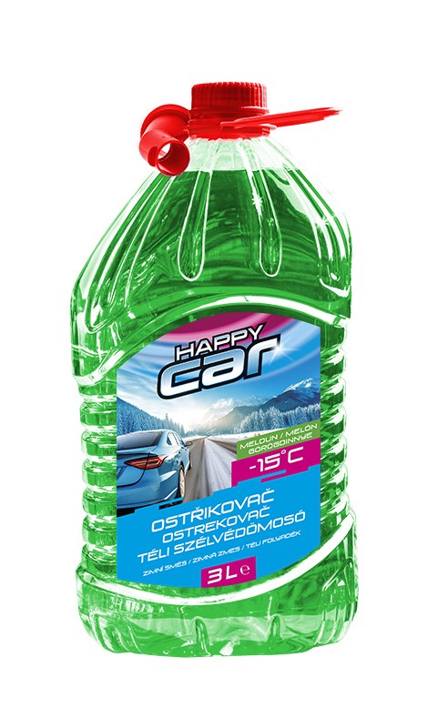 Zimní směs do ostřikovačů - Meloun -15°C - 3l Zimní směs do ostřikovačů - Meloun -15°C - 3l