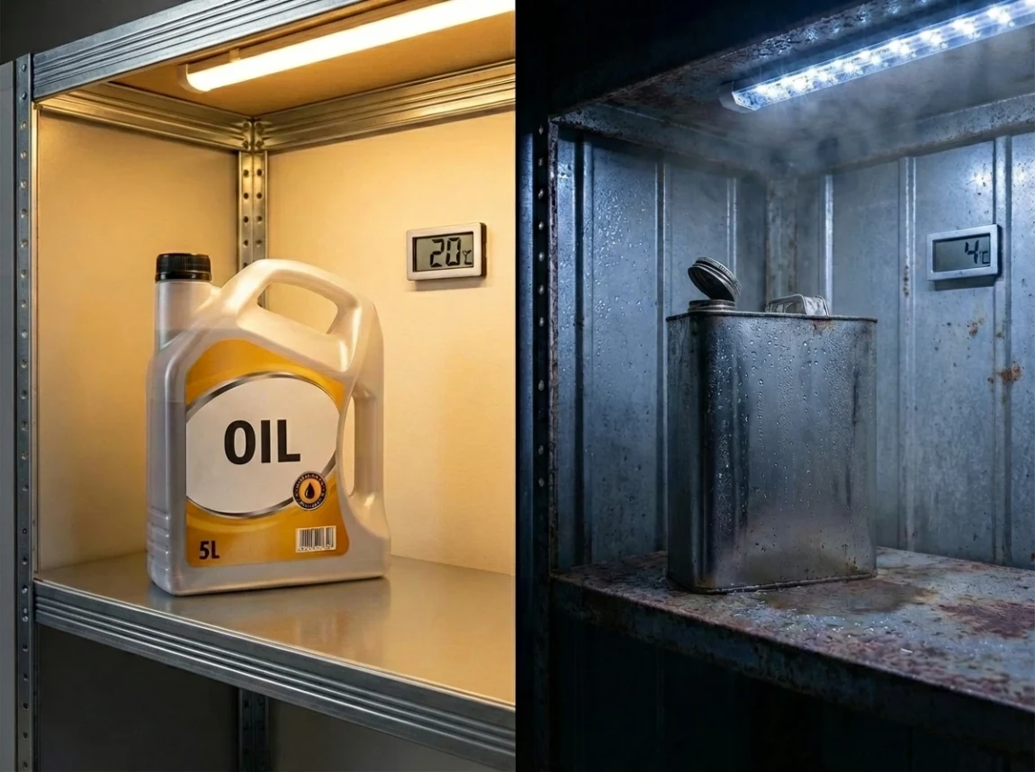 Skladování olejů: Jak dlouho vydrží a co jim skutečně škodí?